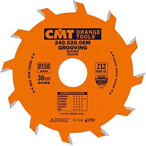 CMT ORANGE TOOLS 240.020.06M Slot Saw 150 x 2 x 30 Z 12 Straight CMT ORANGE TOOLS 240.020.06M Slot Saw 150 x 2 x 30 Z 12 Straight