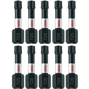 Bosch ITT251B Impact Tough 1 in. Torx #25 Insert Bits Bosch ITT251B Impact Tough 1 in. Torx #25 Insert Bits