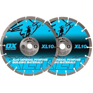 Ox Tools Ox Trade XL-10 Diamond Blade 230/22.23mm Twin Pack Ox Tools Ox Trade XL-10 Diamond Blade 230/22.23mm Twin Pack
