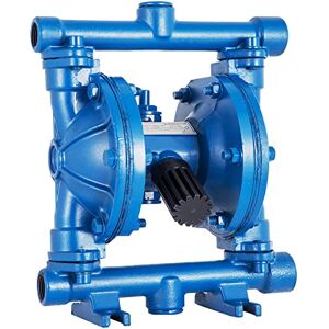 VEVOR Air-Operated Double Diaphragm Pump, 1/2 in Inlet & Outlet, Cast Iron Body, 3 GPM & Max 90 PSI, Nitrile Diaphragm Pneumatic Transfer Pump for Petroleum, Diesel, Oil & Low Viscosity Fluids VEVOR Air-Operated Double Diaphragm Pump, 1/2 in Inlet & Outlet, Cast Iron Body, 3 GPM & Max 90 PSI, Nitrile Diaphragm Pneumatic Transfer Pump for Petroleum, Diesel, Oil & Low Viscosity Fluids
