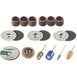 Dremel EZ686-01 EZ Lock Sanding and Grinding Rotary Tool Accessory Kit- Includes Sanding Discs/Bands and Grinding Stones- Perfect for Detail Sanding and Sharpening Dremel EZ686-01 EZ Lock Sanding and Grinding Rotary Tool Accessory Kit- Includes Sanding Discs/Bands and Grinding Stones- Perfect for Detail Sanding and Sharpening