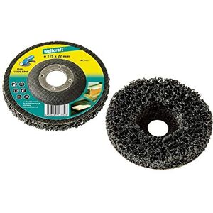 Wolfcraft Universal Cleaning Disc for Angle Grinders, Ø 125 mm I 1672000 I For de-rusting and cleaning smooth surfaces Wolfcraft Universal Cleaning Disc for Angle Grinders, Ø 125 mm I 1672000 I For de-rusting and cleaning smooth surfaces