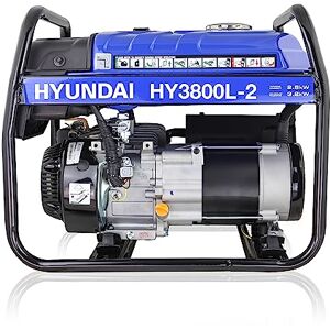 Hyundai Petrol Open Frame Generator 3.2kW / 4kVA, For Home or Site Use Powering Power Tools, Lighting Rrigs, Garages, Workshops, 3 Year Warranty Hyundai Petrol Open Frame Generator 3.2kW / 4kVA, For Home or Site Use Powering Power Tools, Lighting Rrigs, Garages, Workshops, 3 Year Warranty