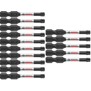 Bosch ITT25215 15-Pack 2 In. Torx #25 Impact Tough Screwdriving Power Bits Bosch ITT25215 15-Pack 2 In. Torx #25 Impact Tough Screwdriving Power Bits