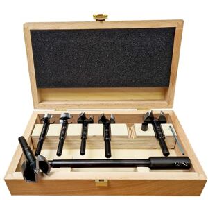 Fisch Wave Cutter 6 Pcs Set in Wooden Box Includes 25-40 mm Diameter Forstner Bits FSA-321545 Fisch Wave Cutter 6 Pcs Set in Wooden Box Includes 25-40 mm Diameter Forstner Bits FSA-321545