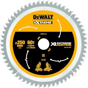 DeWalt DEWDT99573QZ Mitre Saw Blade, Black/Yellow, 250/30mm 60WZ/FZ DeWalt DEWDT99573QZ Mitre Saw Blade, Black/Yellow, 250/30mm 60WZ/FZ
