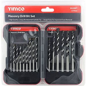 TIMCO Masonry Drill Bit Set 15pc TIMCO Masonry Drill Bit Set 15pc