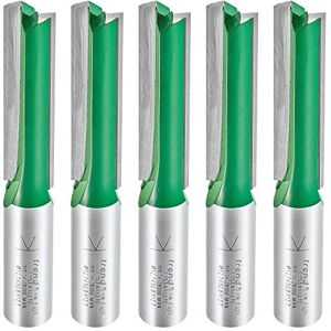 Trend CraftPro Kitchen Fitter Worktop Router Cutter Bit, 1/2 Inch Shank, 12.7mm Cut Diameter & 50mm Cut Length, Pack of 5, Tungsten Carbide Tipped, CR/KFP/5 Trend CraftPro Kitchen Fitter Worktop Router Cutter Bit, 1/2 Inch Shank, 12.7mm Cut Diameter & 50mm Cut Length, Pack of 5, Tungsten Carbide Tipped, CR/KFP/5