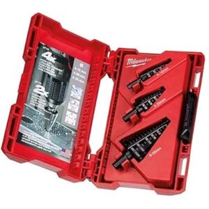 Milwaukee Set of 3 Step Drills - Heavy Duty, Versatile, Long-Lasting Milwaukee Set of 3 Step Drills - Heavy Duty, Versatile, Long-Lasting