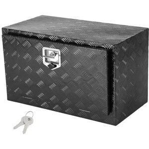 VEVOR Underbody Truck Box, 36" x 17" x 18" Pickup Storage Box, Heavy Duty Aluminum Diamond Plate Tool Box with Lock and Keys, Waterproof Trailer Storage Box with T-Handle Latch for Truck, Van, Trailer VEVOR Underbody Truck Box, 36" x 17" x 18" Pickup Storage Box, Heavy Duty Aluminum Diamond Plate Tool Box with Lock and Keys, Waterproof Trailer Storage Box with T-Handle Latch for Truck, Van, Trailer