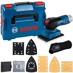12V System GSS 12V-13 Cordless Orbital Sander (Compatible with Bosch Click & Clean dust Extraction System, incl. 3X Sanding Plate, 3X Abrasive disc, dust Bag, Hole Punch, L-BOXX) 12V System GSS 12V-13 Cordless Orbital Sander (Compatible with Bosch Click & Clean dust Extraction System, incl. 3X Sanding Plate, 3X Abrasive disc, dust Bag, Hole Punch, L-BOXX)
