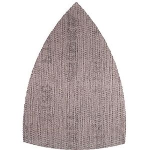 Mirka Abranet sanding triangle with net for angle grinders 100x152x152 mm/Grip/Grit P80 / 10 pcs/for sanding wood, filler, varnish, plastic / AE219F1080 Mirka Abranet sanding triangle with net for angle grinders 100x152x152 mm/Grip/Grit P80 / 10 pcs/for sanding wood, filler, varnish, plastic / AE219F1080