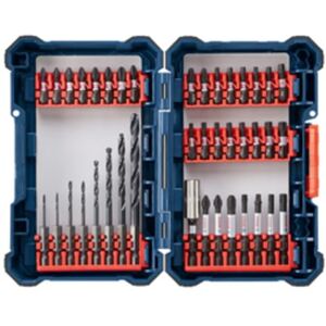 Bosch DDMS40 40-Piece Assorted Impact Tough Drill Drive Custom Case System Set for Drilling and Driving Applications Bosch DDMS40 40-Piece Assorted Impact Tough Drill Drive Custom Case System Set for Drilling and Driving Applications