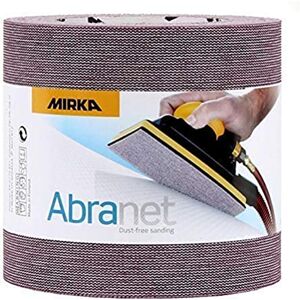 Mirka Abranet net abrasive roll 115 mm x 10 m with Hook & loop/Grit P800 / 1 roll/for sanding wood, filler, varnish, plastic / AE555F0180 Mirka Abranet net abrasive roll 115 mm x 10 m with Hook & loop/Grit P800 / 1 roll/for sanding wood, filler, varnish, plastic / AE555F0180
