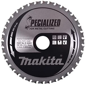 Makita B-33423 Specialized Metal Cutting Saw Blade 185x30x38T Makita B-33423 Specialized Metal Cutting Saw Blade 185x30x38T