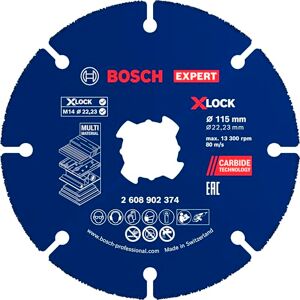 Bosch 1x Expert Carbide Multi Wheel Cutting Disc, X-Lock (for Hardwood, Wood with Nails, Ø 115 mm, Professional Accessory Small Angle Grinder) Bosch 1x Expert Carbide Multi Wheel Cutting Disc, X-Lock (for Hardwood, Wood with Nails, Ø 115 mm, Professional Accessory Small Angle Grinder)