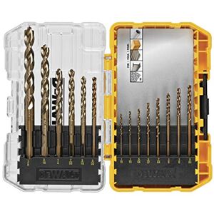 DeWalt Cobalt Alloy Steel Drill Bit Set with Pilot Point, 14-Piece (DWA1240) DeWalt Cobalt Alloy Steel Drill Bit Set with Pilot Point, 14-Piece (DWA1240)