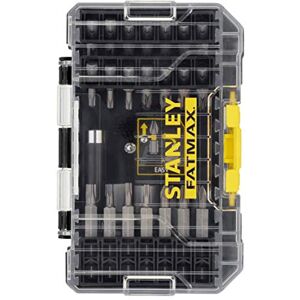 Stanley Standard Screw Bit Set Includes a Small ToughCase and Shaker Box Compatible with Pro-Stack and TSTAK (40 Pieces) STA88560 Stanley Standard Screw Bit Set Includes a Small ToughCase and Shaker Box Compatible with Pro-Stack and TSTAK (40 Pieces) STA88560