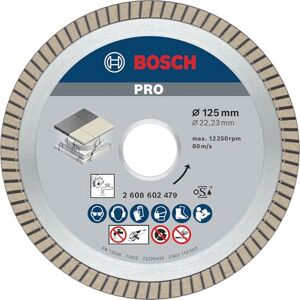 Bosch 1x PRO Ceramic Extra Clean Turbo Diamond Cutting Disc for Bore 22.23 and Small Angle Grinders (for Marble, Hard tiles, Ø 125 mm, Professional Accessory Small Angle Grinder, Marble Saws) Bosch 1x PRO Ceramic Extra Clean Turbo Diamond Cutting Disc for Bore 22.23 and Small Angle Grinders (for Marble, Hard tiles, Ø 125 mm, Professional Accessory Small Angle Grinder, Marble Saws)