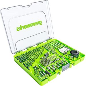 Greenworks Drill and Screw bits (extensive Set of 90 Pieces of Pick and Click bits Suitable for All Drills and Cordless Screwdrivers) Greenworks Drill and Screw bits (extensive Set of 90 Pieces of Pick and Click bits Suitable for All Drills and Cordless Screwdrivers)