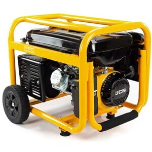 JCB 3.6kW / 4.5kVA Petrol Site Generator 115V / 230V 7.5hp 224cc Engine Recoil Start Engine Heavy Duty Professional Use Trade Worksite Builder Powerful Workshop 3 Year Warranty JCB 3.6kW / 4.5kVA Petrol Site Generator 115V / 230V 7.5hp 224cc Engine Recoil Start Engine Heavy Duty Professional Use Trade Worksite Builder Powerful Workshop 3 Year Warranty