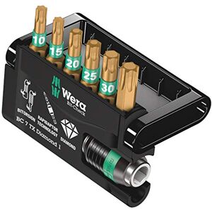 Wera 05057415001 Bit-Check 7 TX Diamond 1 Bit Set (7-Piece) Wera 05057415001 Bit-Check 7 TX Diamond 1 Bit Set (7-Piece)