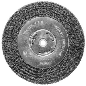 Century Drill & Tool Century Drill and Tool 76868 Coarse Bench Grinder Wire Wheel, 8-Inch Century Drill & Tool Century Drill and Tool 76868 Coarse Bench Grinder Wire Wheel, 8-Inch