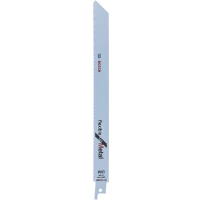 Bosch Professional 2608656019 S1122BF Saber Saw Blade Flexible for Metal, 29cm x 5cm x 1cm, Blue, Pack of 5 Bosch Professional 2608656019 S1122BF Saber Saw Blade Flexible for Metal, 29cm x 5cm x 1cm, Blue, Pack of 5