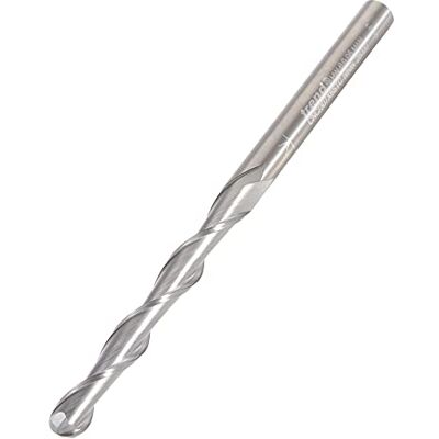 Trend CNC Bullnose Spiral Up-Cut Router Cutter, 6mm Shank, 6mm Cut Diameter & 52mm Cut Length, Solid Tungsten Carbide, CNC/307X6STC Trend CNC Bullnose Spiral Up-Cut Router Cutter, 6mm Shank, 6mm Cut Diameter & 52mm Cut Length, Solid Tungsten Carbide, CNC/307X6STC