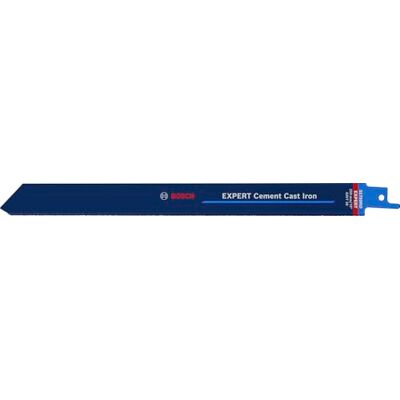 Bosch Professional 1x Expert ‘Cement Cast Iron’ S 1750 RD Reciprocating Saw Blade (for Cast iron, Fibre plastics GFK, CFK, Length 250 mm, Accessories Reciprocating Saw) Bosch Professional 1x Expert ‘Cement Cast Iron’ S 1750 RD Reciprocating Saw Blade (for Cast iron, Fibre plastics GFK, CFK, Length 250 mm, Accessories Reciprocating Saw)