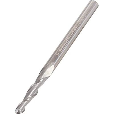 Trend CNC Tapered Ball Router Cutter, 4mm Shank, 1.5mm Radius and 20.5mm Cut Length, Solid Tungsten Carbide, CNC/501X4STC Trend CNC Tapered Ball Router Cutter, 4mm Shank, 1.5mm Radius and 20.5mm Cut Length, Solid Tungsten Carbide, CNC/501X4STC