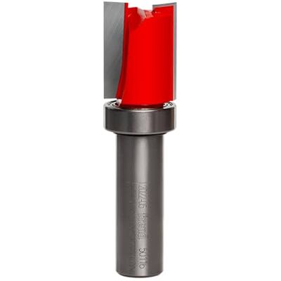 Freud Bearing Flush Trim Bit Ideal for Trimming Laminates & Pattern Routing 1/2" Diameter, 1/2" Shank, 3-1/4" Overall Length 50-116 Freud Bearing Flush Trim Bit Ideal for Trimming Laminates & Pattern Routing 1/2" Diameter, 1/2" Shank, 3-1/4" Overall Length 50-116