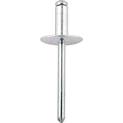 Connect 32785 Blind Rivet - Large Flange, Aluminum - 4.8 x 12.7 mm - Pack of 250 Connect 32785 Blind Rivet - Large Flange, Aluminum - 4.8 x 12.7 mm - Pack of 250