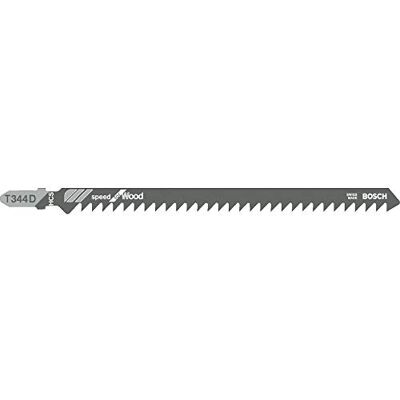 Bosch T344D High Carbon Steel Jigsaw Blades - 5 pcs Bosch T344D High Carbon Steel Jigsaw Blades - 5 pcs