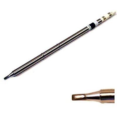 Hakko T15-D24 Soldering Iron Tip Chisel Shape 2.4mm x 4mm x 10mm for FM-2027 / FM-2028 Hakko T15-D24 Soldering Iron Tip Chisel Shape 2.4mm x 4mm x 10mm for FM-2027 / FM-2028