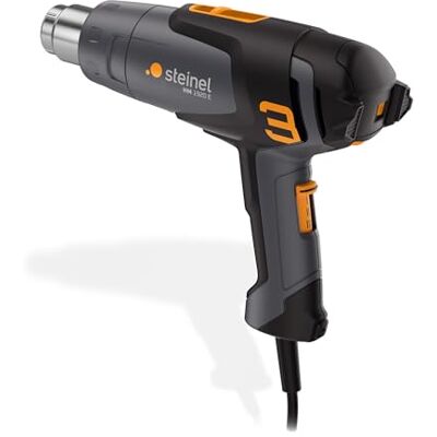 Steinel HM 1920 E Hot Air Gun, 2000 W Heat Gun, 80°-600°C, Ceramic Heater, Hot Air Blower for Shrinking, Foiling, Plastic Welding, 230 V Steinel HM 1920 E Hot Air Gun, 2000 W Heat Gun, 80°-600°C, Ceramic Heater, Hot Air Blower for Shrinking, Foiling, Plastic Welding, 230 V