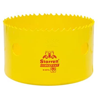 Starrett Deep Cut Drill Bit - 95 mm Metal Pipe Wood Cutter Starrett Deep Cut Drill Bit - 95 mm Metal Pipe Wood Cutter