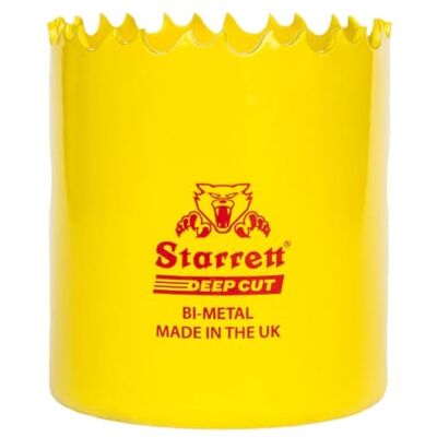 Starrett - BI Metall Deepcut - 38 mm - DCH0112 - Hole Saw Starrett - BI Metall Deepcut - 38 mm - DCH0112 - Hole Saw