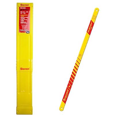 Starrett HSS Hand Hacksaw Blades Pack of 50 Starrett HSS Hand Hacksaw Blades Pack of 50