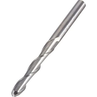 Trend CNC Bullnose Spiral Up-Cut Router Cutter, 6mm Shank, 6mm Cut Diameter & 42mm Cut Length, Solid Tungsten Carbide, CNC/306X6STC Trend CNC Bullnose Spiral Up-Cut Router Cutter, 6mm Shank, 6mm Cut Diameter & 42mm Cut Length, Solid Tungsten Carbide, CNC/306X6STC