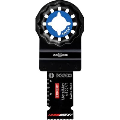 Bosch 5X Expert AIZ 20 AIT MetalMax Plunge Cut Blade (for Steel, Stainless Steel, Width mm, Professional Accessory Multitool) Bosch 5X Expert AIZ 20 AIT MetalMax Plunge Cut Blade (for Steel, Stainless Steel, Width mm, Professional Accessory Multitool)