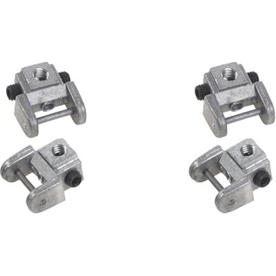 Eoslcusmvl 4Pcs Scroll Saw Blades Holders Conversion Kits Pin-Less Adapter Metal Upper/Lower Blade Holders Eoslcusmvl 4Pcs Scroll Saw Blades Holders Conversion Kits Pin-Less Adapter Metal Upper/Lower Blade Holders