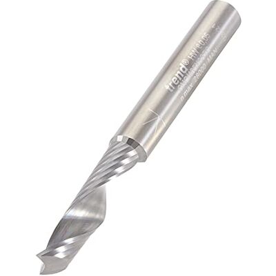 Trend CNC O Flute Spiral Up-Cut Router Cutter, 8mm Shank, 8mm Cut Diameter & 32mm Cut Length, Solid Tungsten Carbide, CNC/405X8STC Trend CNC O Flute Spiral Up-Cut Router Cutter, 8mm Shank, 8mm Cut Diameter & 32mm Cut Length, Solid Tungsten Carbide, CNC/405X8STC