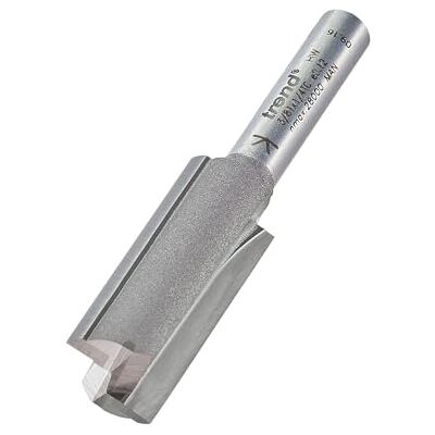 Trend 3/81x1/4tc Professional Router Cutter - 2 Flutes, 12.7mm Dia, 32mm Cut Trend 3/81x1/4tc Professional Router Cutter - 2 Flutes, 12.7mm Dia, 32mm Cut