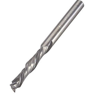 Trend CNC Two Flute Down-Cut Router Cutter, 6mm Shank, 6mm Cut Diameter & 32mm Cut Length, Solid Tungsten Carbide, CNC/103X6STC Trend CNC Two Flute Down-Cut Router Cutter, 6mm Shank, 6mm Cut Diameter & 32mm Cut Length, Solid Tungsten Carbide, CNC/103X6STC