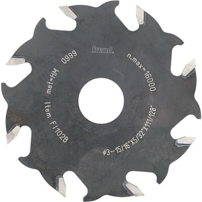 Freud FI102: 4" 8-Tooth Replacement Blade for JS100, JS102 or Similar Biscuit Joiner Freud FI102: 4" 8-Tooth Replacement Blade for JS100, JS102 or Similar Biscuit Joiner