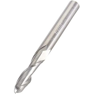 Trend CNC Bullnose Spiral Up-Cut Router Cutter, 6mm Shank, 6mm Cut Diameter & 25mm Cut Length, Solid Tungsten Carbide, CNC/304X6STC Trend CNC Bullnose Spiral Up-Cut Router Cutter, 6mm Shank, 6mm Cut Diameter & 25mm Cut Length, Solid Tungsten Carbide, CNC/304X6STC
