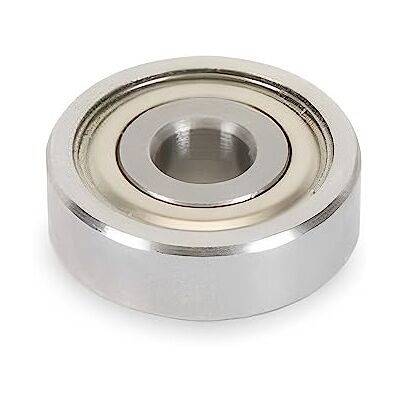 Trend Replacement Bearing for Router Cutters, 21 mm Diameter 3/16 Inch Bore, 6 mm Thickness, Dust & Grease Shielded, B21A Trend Replacement Bearing for Router Cutters, 21 mm Diameter 3/16 Inch Bore, 6 mm Thickness, Dust & Grease Shielded, B21A