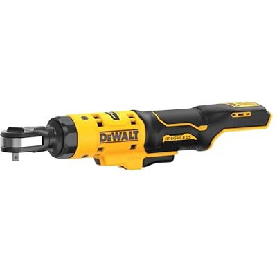 DeWalt 12V XR 1/4IN Open Head Ratchet Bare Unit DeWalt 12V XR 1/4IN Open Head Ratchet Bare Unit