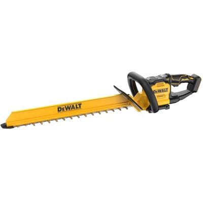 DeWalt 18V XR 60cm Brushless Hedge Trimmer, Tool Only, DCMHT567N-XJ 8V XR brushless hedge trimmer with 60cm dual-action blade, 25mm gap and hedge sweep for fast, clean cutting DeWalt 18V XR 60cm Brushless Hedge Trimmer, Tool Only, DCMHT567N-XJ 8V XR brushless hedge trimmer with 60cm dual-action blade, 25mm gap and hedge sweep for fast, clean cutting